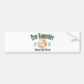 New Hampshire Autoaufkleber (Vorne)