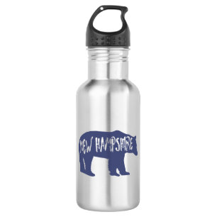 New Hampshire Bär Edelstahlflasche