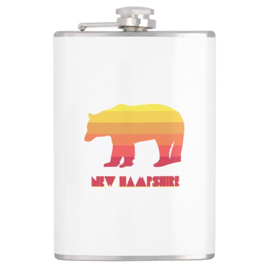 New Hampshire Bear Flachmann (Vorderseite)