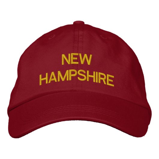 NEW HAMPSHIRE BESTICKTE KAPPE (Vorderseite)