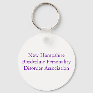 New Hampshire Borderline Personality Disorder A... Schlüsselanhänger