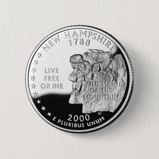 New Hampshire Button (Vorderseite)