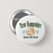 New Hampshire Button (Vorne & Hinten)
