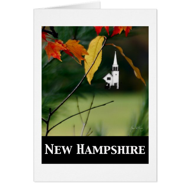 New Hampshire; Chocorua Chapel (Vorne)