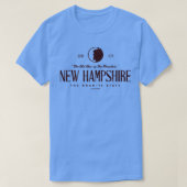New Hampshire Der alte Mann des Berges Brown T-Shirt (Design vorne)