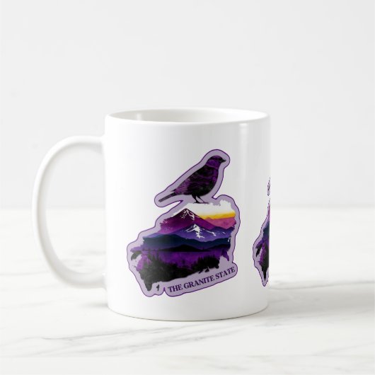 New Hampshire - Der Granit-Staat Kaffeetasse (Links)