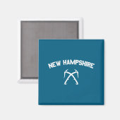 New Hampshire Eisklettern _2 Magnet (Vorderseite/Rückseite)