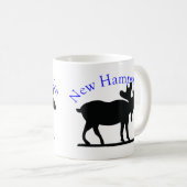 New Hampshire-Elche Kaffeetasse (VorderseiteRechts)