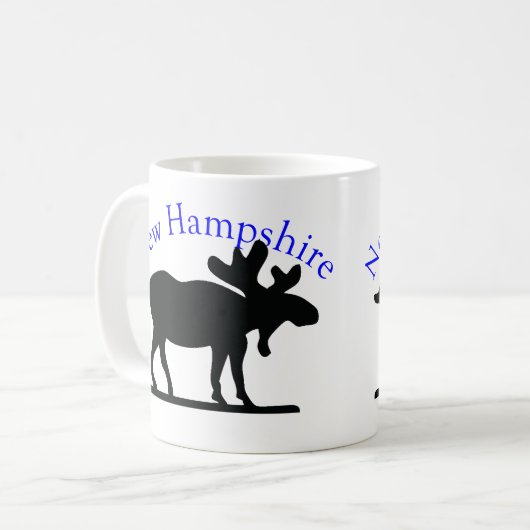 New Hampshire-Elche Kaffeetasse (Vorderseite Links)