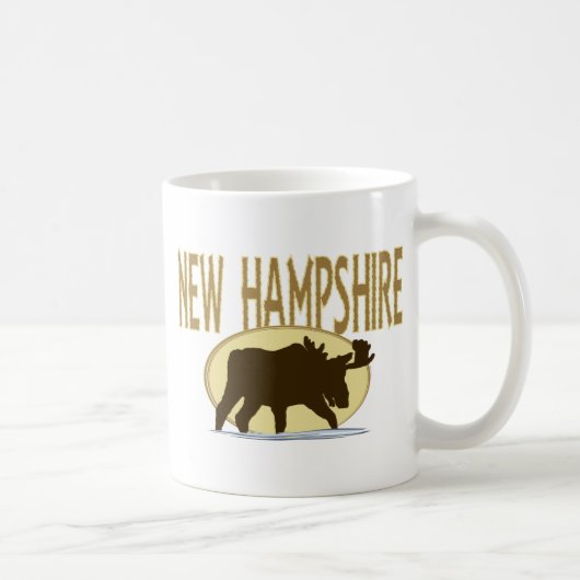 New Hampshire-Elche Kaffeetasse (Rechts)