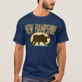New Hampshire-Elche T-Shirt (Vorderseite)