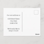 New Hampshire Finch Lilac Postkarte (Rückseite)