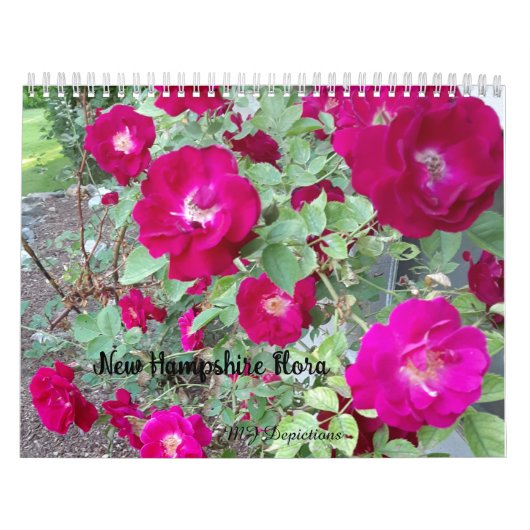 New Hampshire Flora Calendar Kalender (Titelbild)