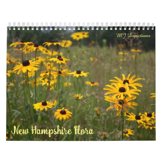 New Hampshire Flora Calendar Kalender (Titelbild)