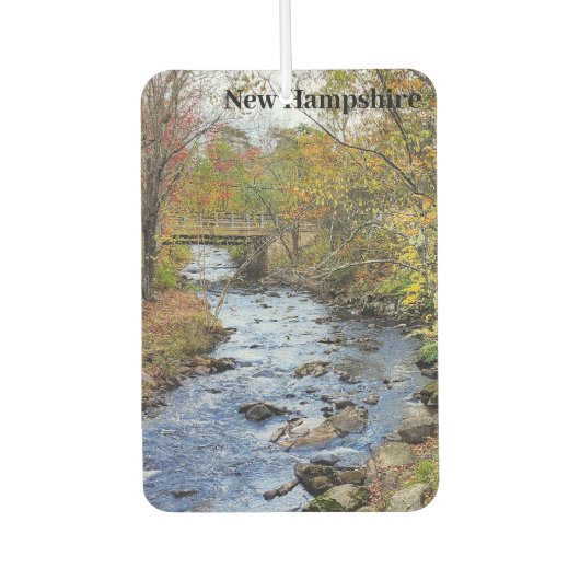 New Hampshire Fluss Autolufterfrischer (Vorderseite)