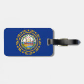 New Hampshire Gepäckanhänger (Rückseite horizontal)