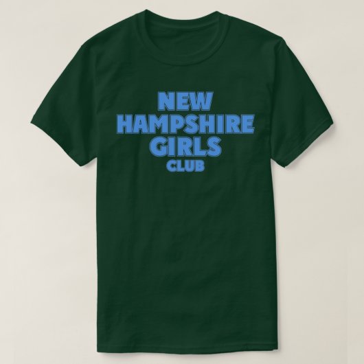 New Hampshire Girls Club T-Shirt (Design vorne)