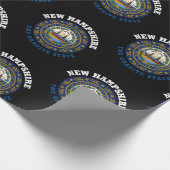NEW HAMPSHIRE GRANITE STAAT FLAG GESCHENKPAPIER (Ecke)
