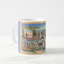 New Hampshire Greetings Tasse