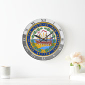 New Hampshire Große Wanduhr (Zuhause)