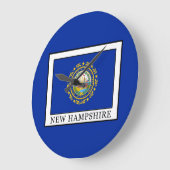 New Hampshire Große Wanduhr (Winkel)