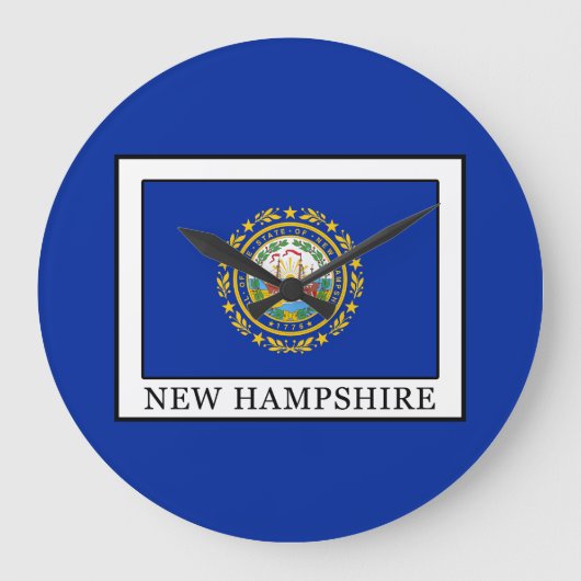 New Hampshire Große Wanduhr (Vorderseite)