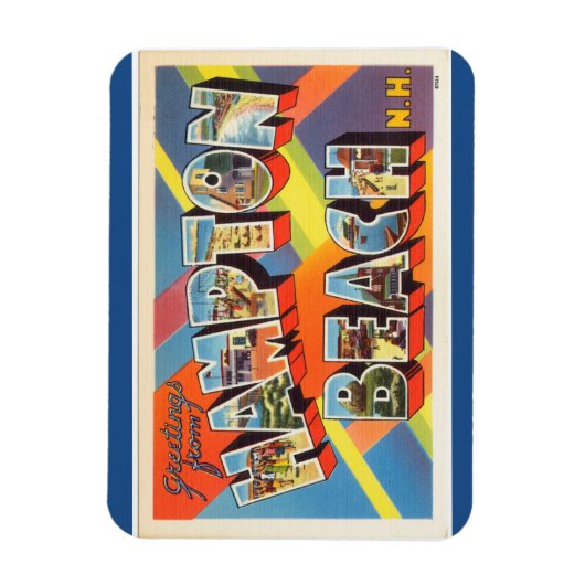 New Hampshire, Hampton Beach Magnet (Vertikal)