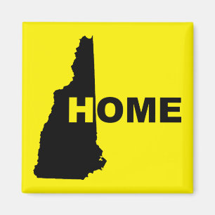 New-Hampshire-Heim-Weg-von-State-Kühlschrankmagnet Magnet
