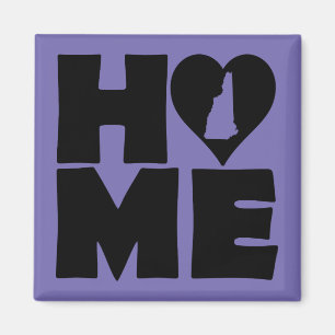 New Hampshire Home Heart State Kühlschrankmagnet