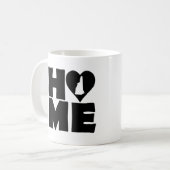 New Hampshire Home Heart State Mug oder Travel Mug Kaffeetasse (Vorderseite Links)