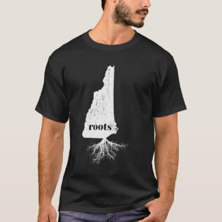 New Hampshire Hoodie Roots Staatsstolz Zuhause Gif T-Shirt