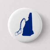 New Hampshire Ice Climbing Button (Vorderseite)