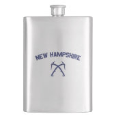 New Hampshire Ice Climbing Flachmann (Vorderseite)