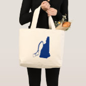 New Hampshire Ice Climbing Jumbo Stoffbeutel (Vorderseite (Produkt))