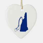 New Hampshire Ice Climbing Keramikornament (Rechts)