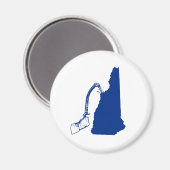 New Hampshire Ice Climbing Magnet (Vorderseite/Rückseite)