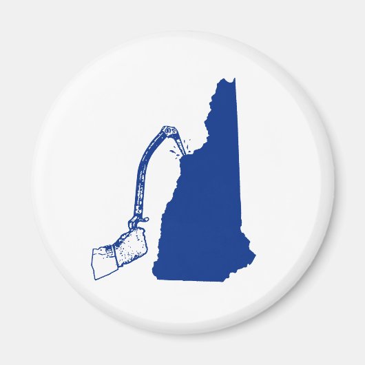 New Hampshire Ice Climbing Magnet (Vorne)