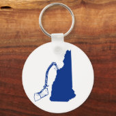 New Hampshire Ice Climbing Schlüsselanhänger (Vorderseite)