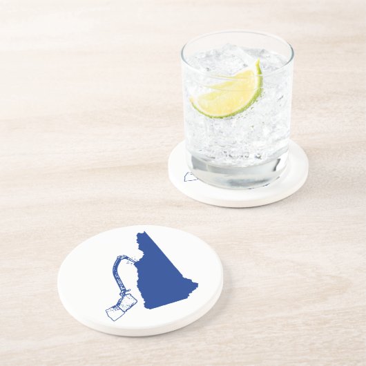 New Hampshire Ice Climbing Untersetzer (Seite)