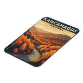 New Hampshire Kancamagus Highway Travel Magnet (Linke Seite)