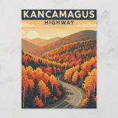 New Hampshire Kancamagus Highway Travel Postkarte (Vorderseite)