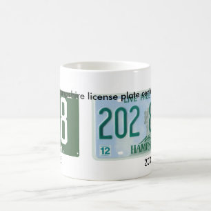 New Hampshire-Kfz-Kennzeichen Centennial Kaffeetasse