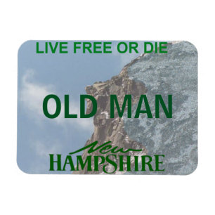 New Hampshire-Kfz-Kennzeichen flexibel Magnet