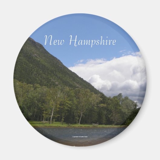 New Hampshire Kühlschrank Magnet (Vorne)
