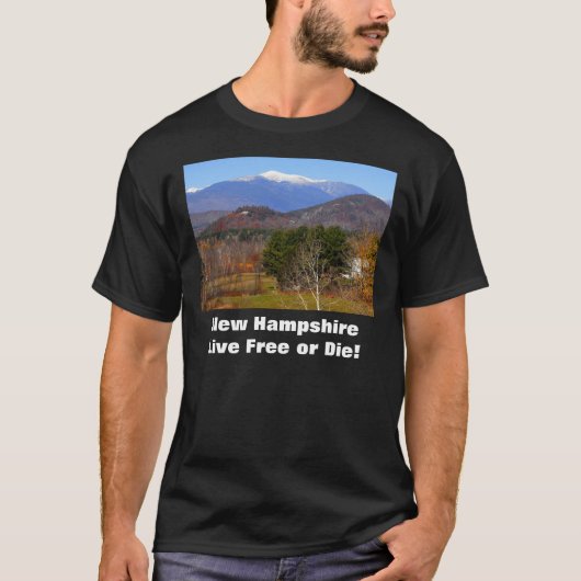 New Hampshire lebhaftfreies oder die T-Shirt (Vorderseite)