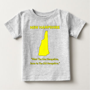 New Hampshire - Lernen Sie das neue Hampshire kenn Baby T-shirt