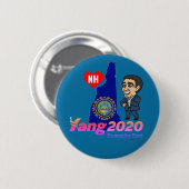 New Hampshire Lieben Yang Button (Vorne & Hinten)