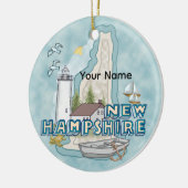 New Hampshire Lighthouse Keramik Ornament (Links)