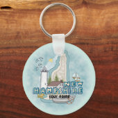 New Hampshire Lighthouse Schlüsselanhänger (Vorderseite)