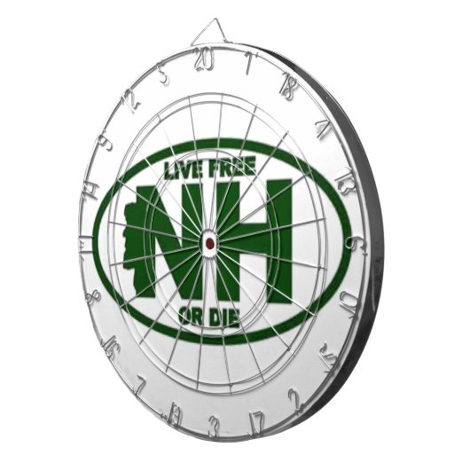 New Hampshire Livegebühr oder die Dartscheibe (Vorderseite rechts)